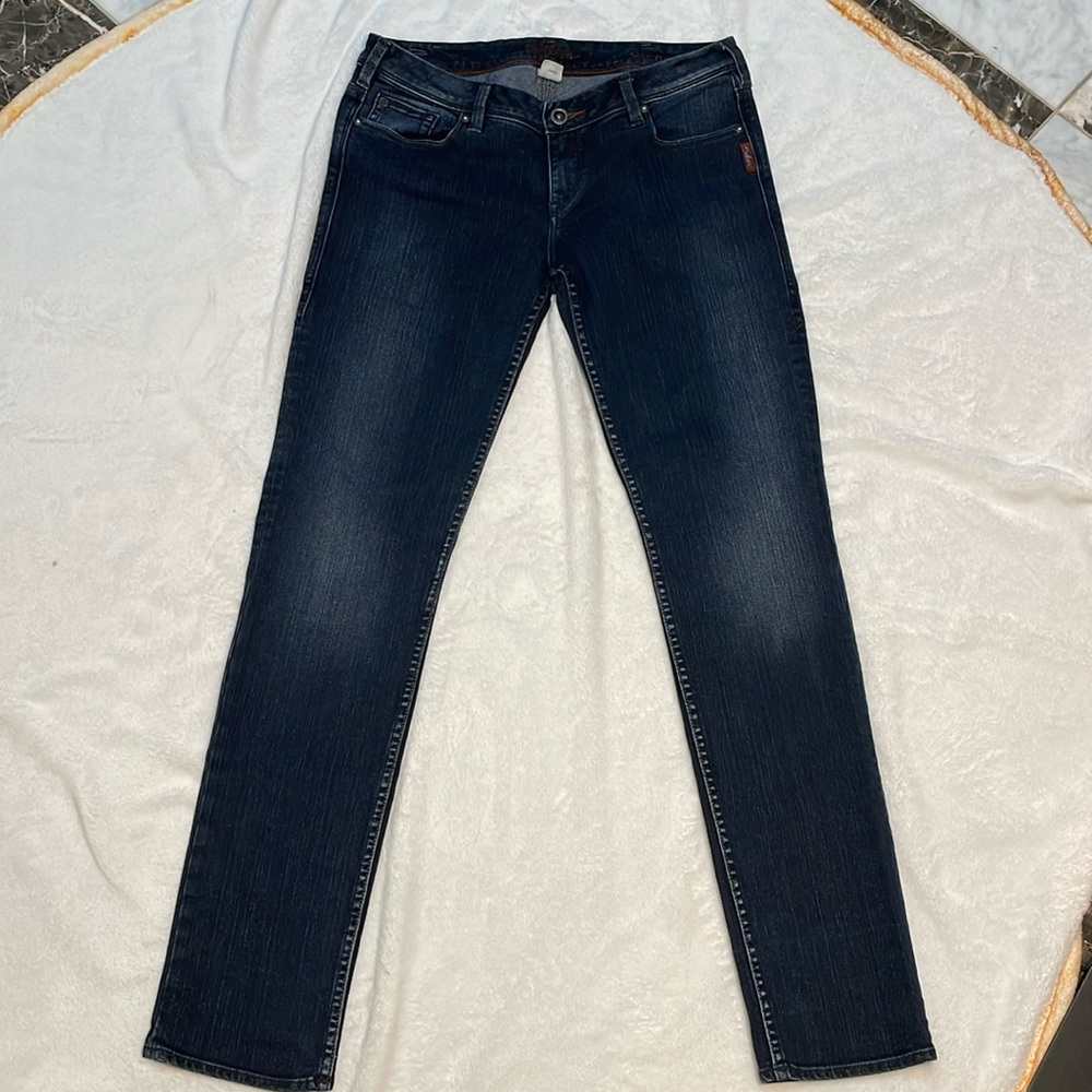 Silver Sienna straight leg jeans, size 31/33
